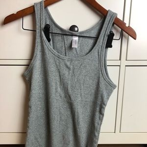 BodyBleu Grey Tank Top Size Large, great condition